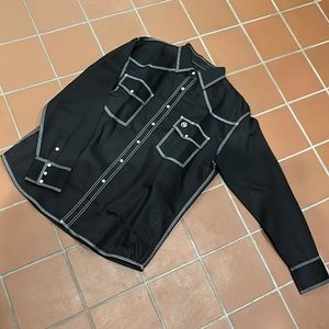 Western Welder Mens Pearl Snap